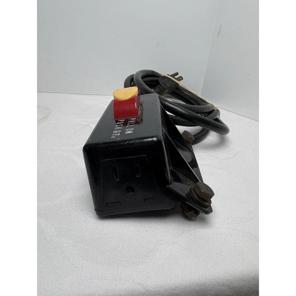 Genuine Craftsman Table Saw Switch Lock On Off Power Cord Plug Assembly OEM